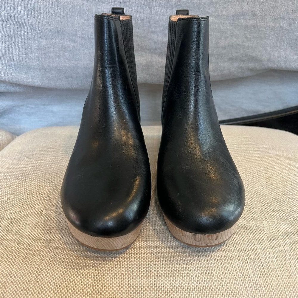 Madewell Black Leather Boots, Size 9, Never Worn
